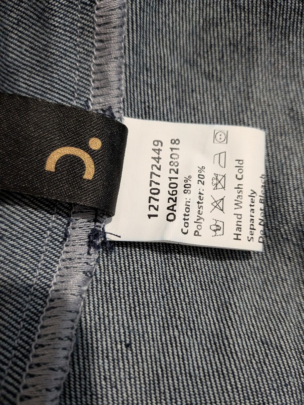 Commense Denim Sleeveless Pleated Mini Dress - Picture 12 of 16